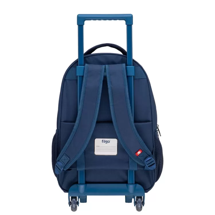 Mochila Escolar Filgo 2026 Starpak College 18" Azul con Carro Art.MO26-TSTCLG-003